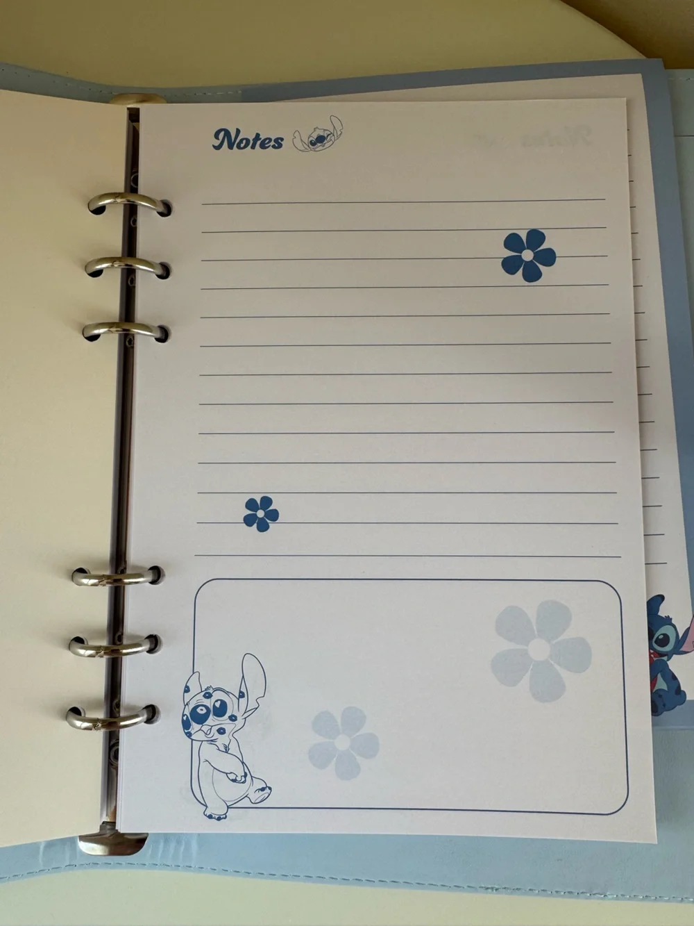 Disney Primark Stitch and Angel Notebook Binder